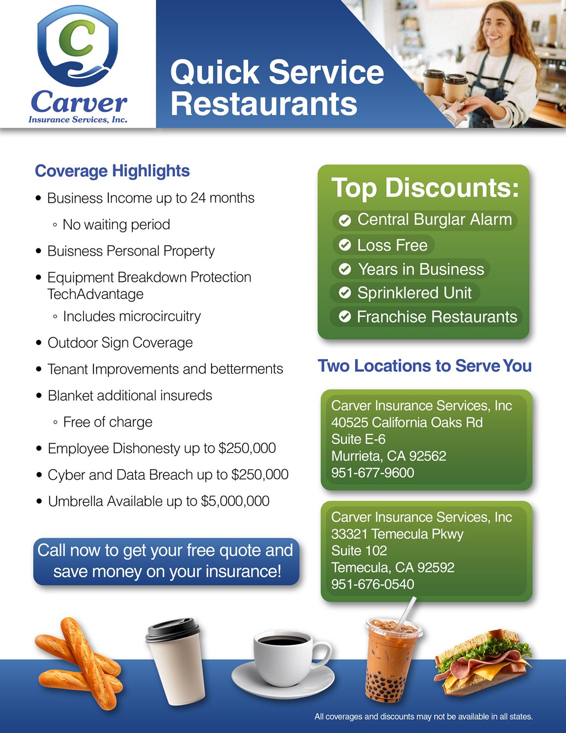 Promotional Material — carver insurance 1