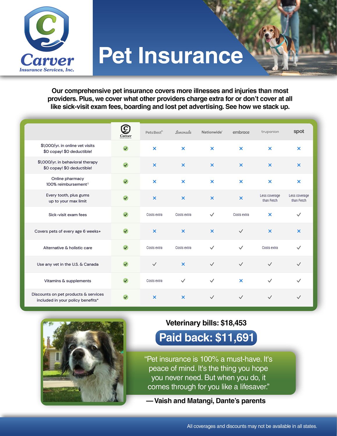 Promotional Material — carver insurance 2 2