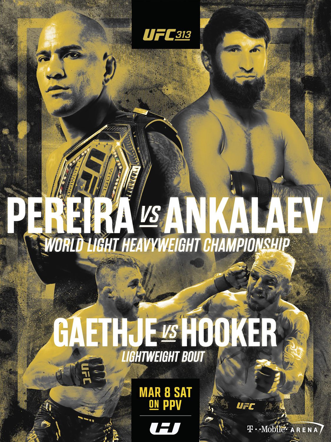 Sports Posters — ufc 313 concept