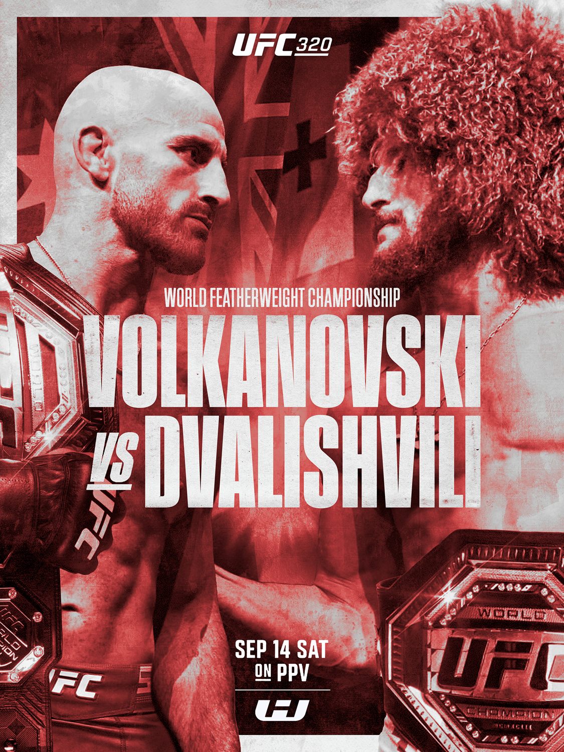 Sports Posters — ufc 320 concept