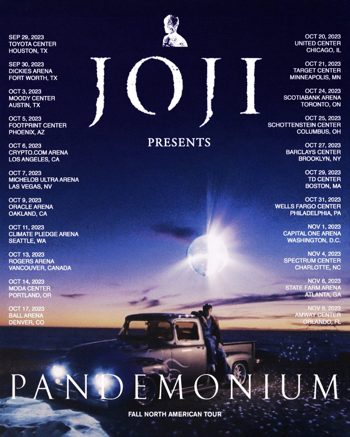 Tour Posters — joji tour