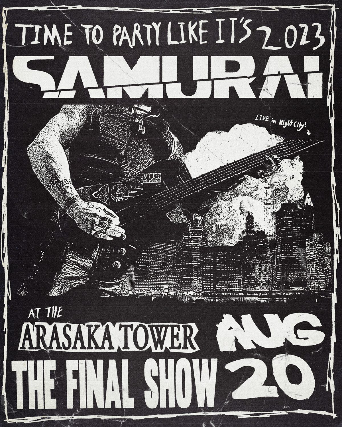 Tour Posters — samurai tour
