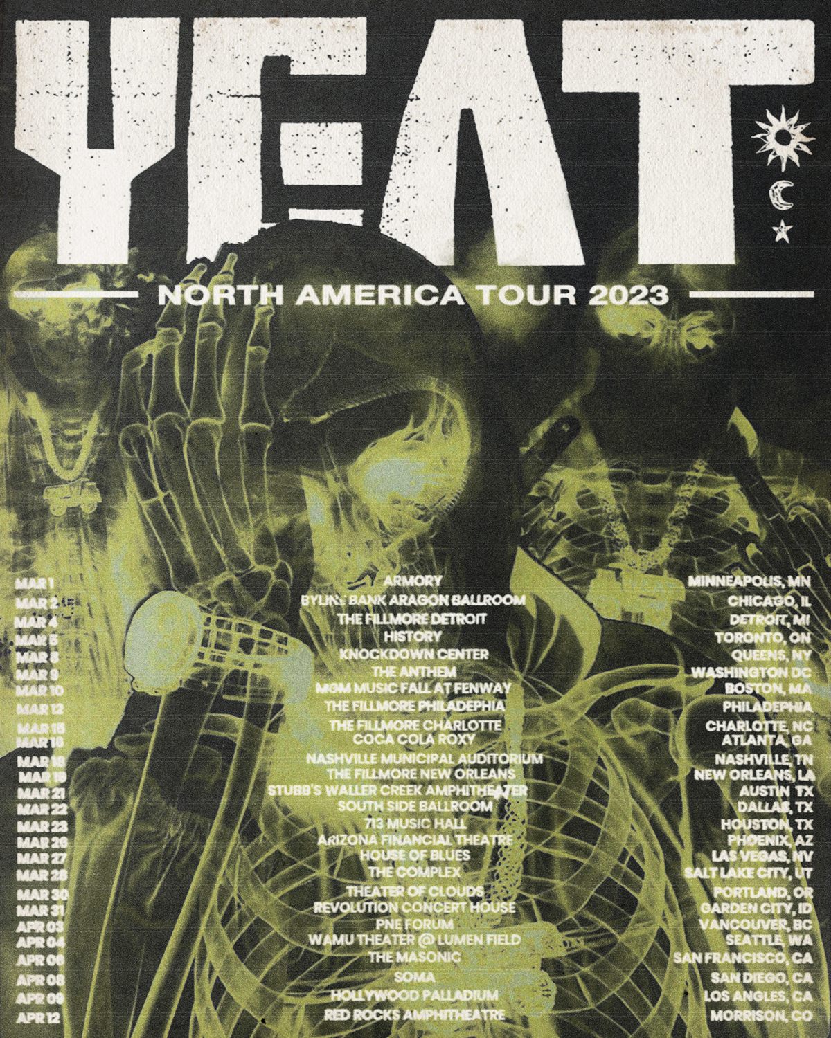 Tour Posters — yeat tour