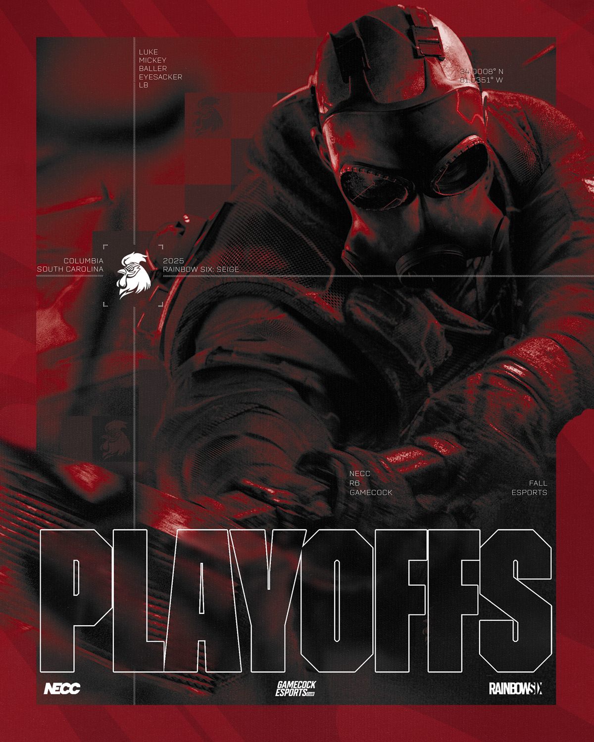 USC Esports — playoff graphic for usc r6