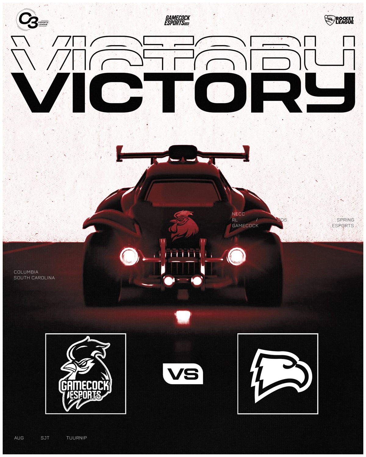 USC Esports — victory graphic for usc gamecok esports